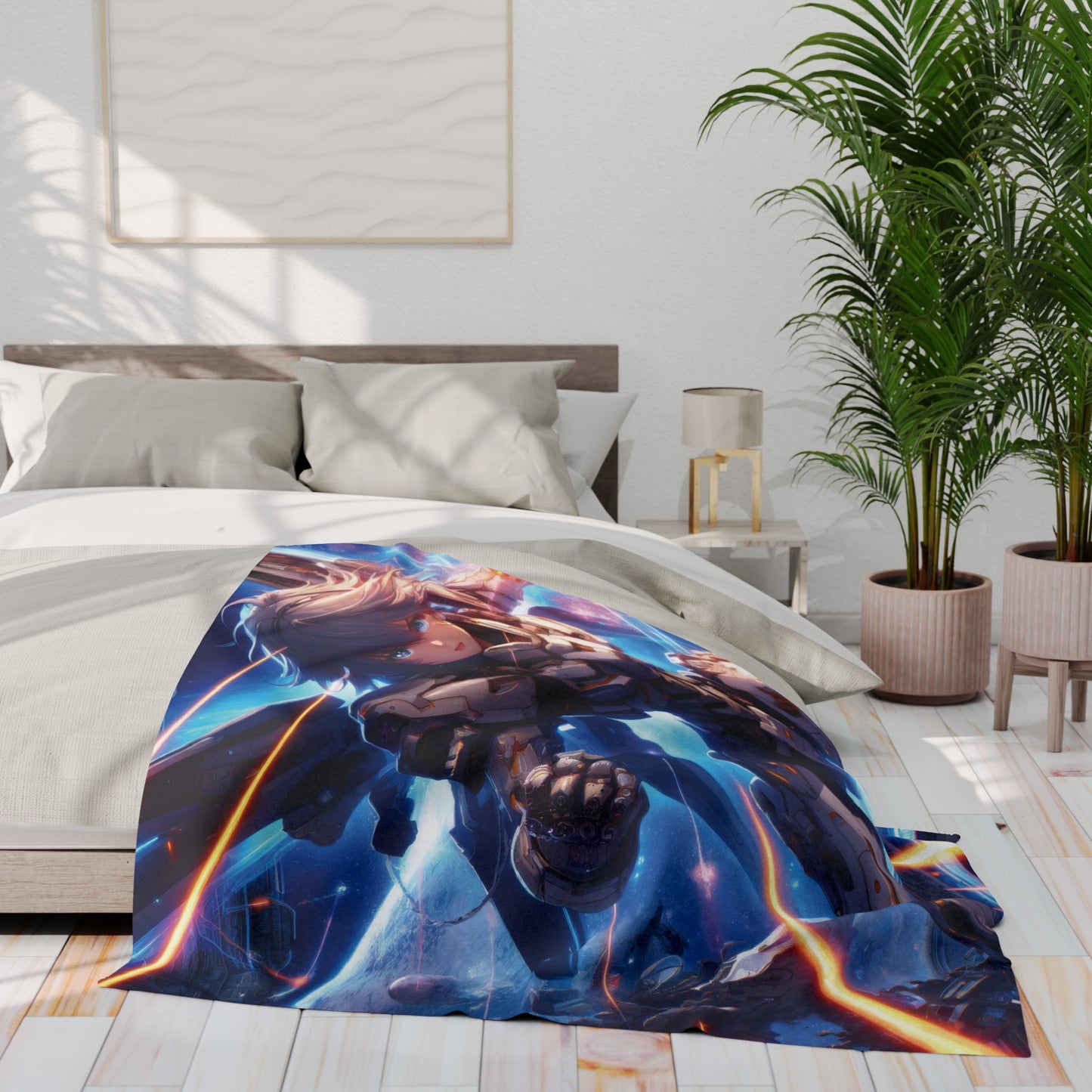 Anime - Cyborg Trooper 2 - Arctic Fleece Blanket 50"x60"