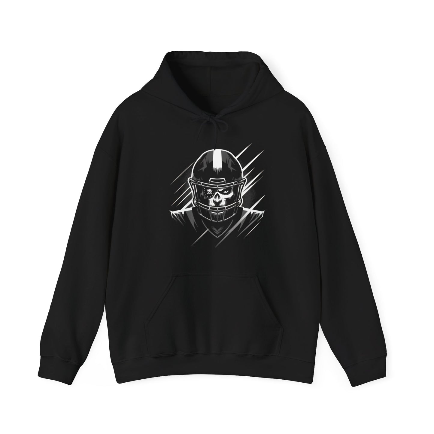 Zombie Pirate Football Player Unisex Heavy Blend™ Hooded Sweatshirt