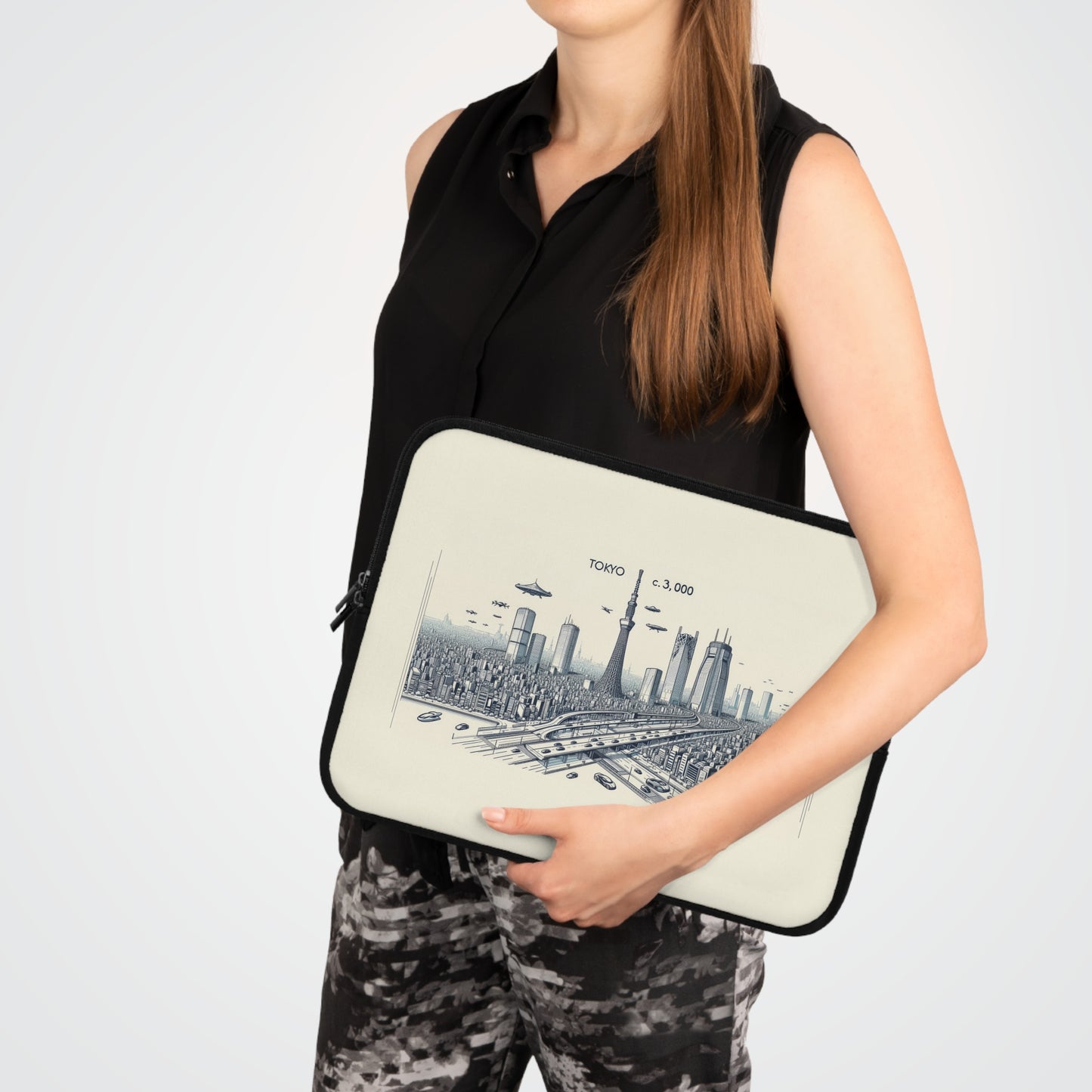 Tokyo c3000 - Tablet and Laptop Sleeve