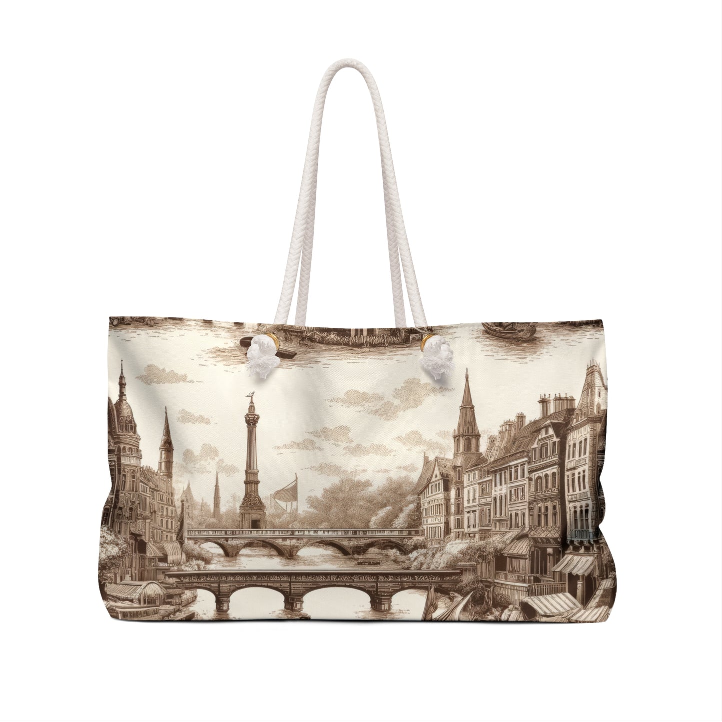 Venice Italy Canvas Weekender Bag