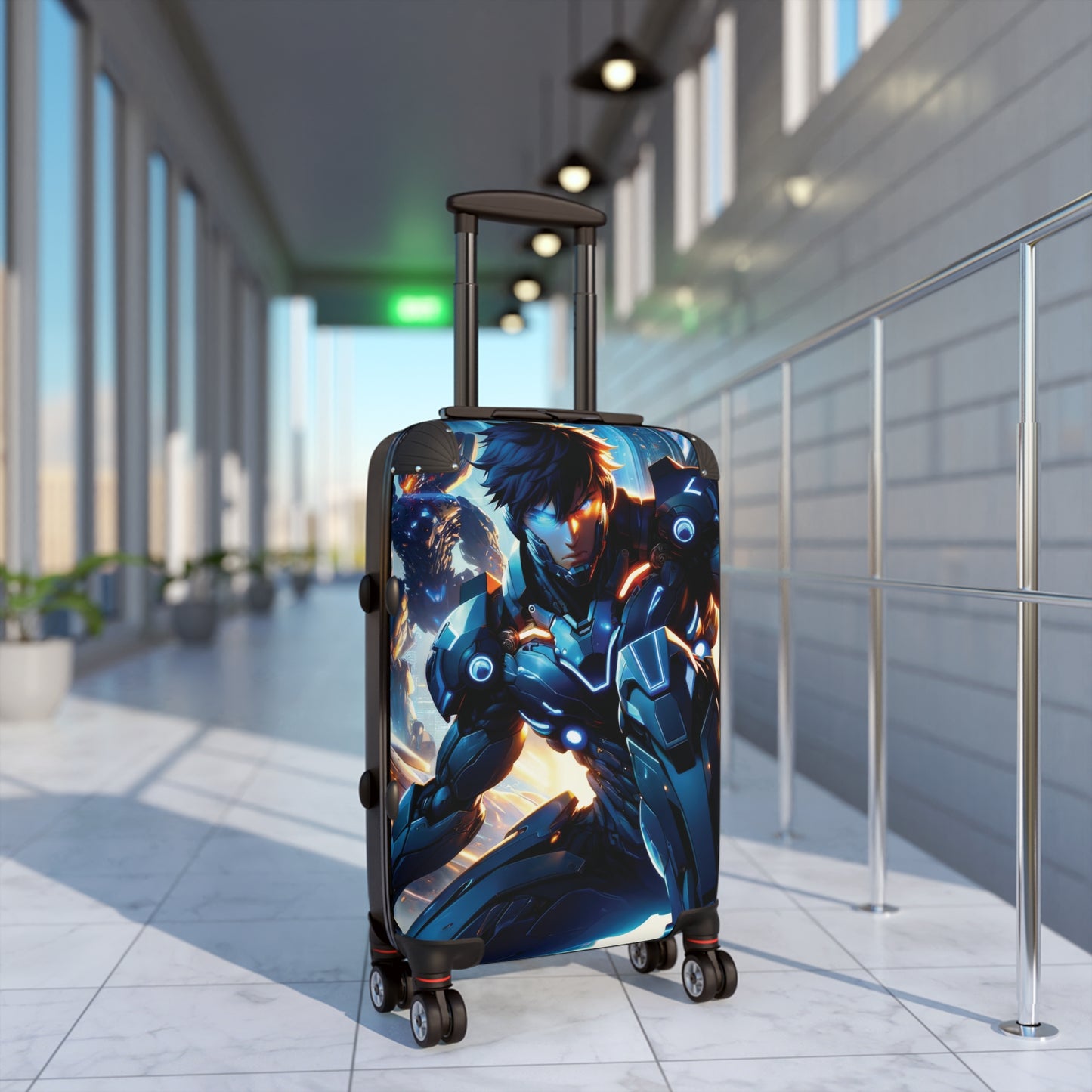 Anime - Cyborg Trooper 1 - Suitcase - Small Carry On Luggage