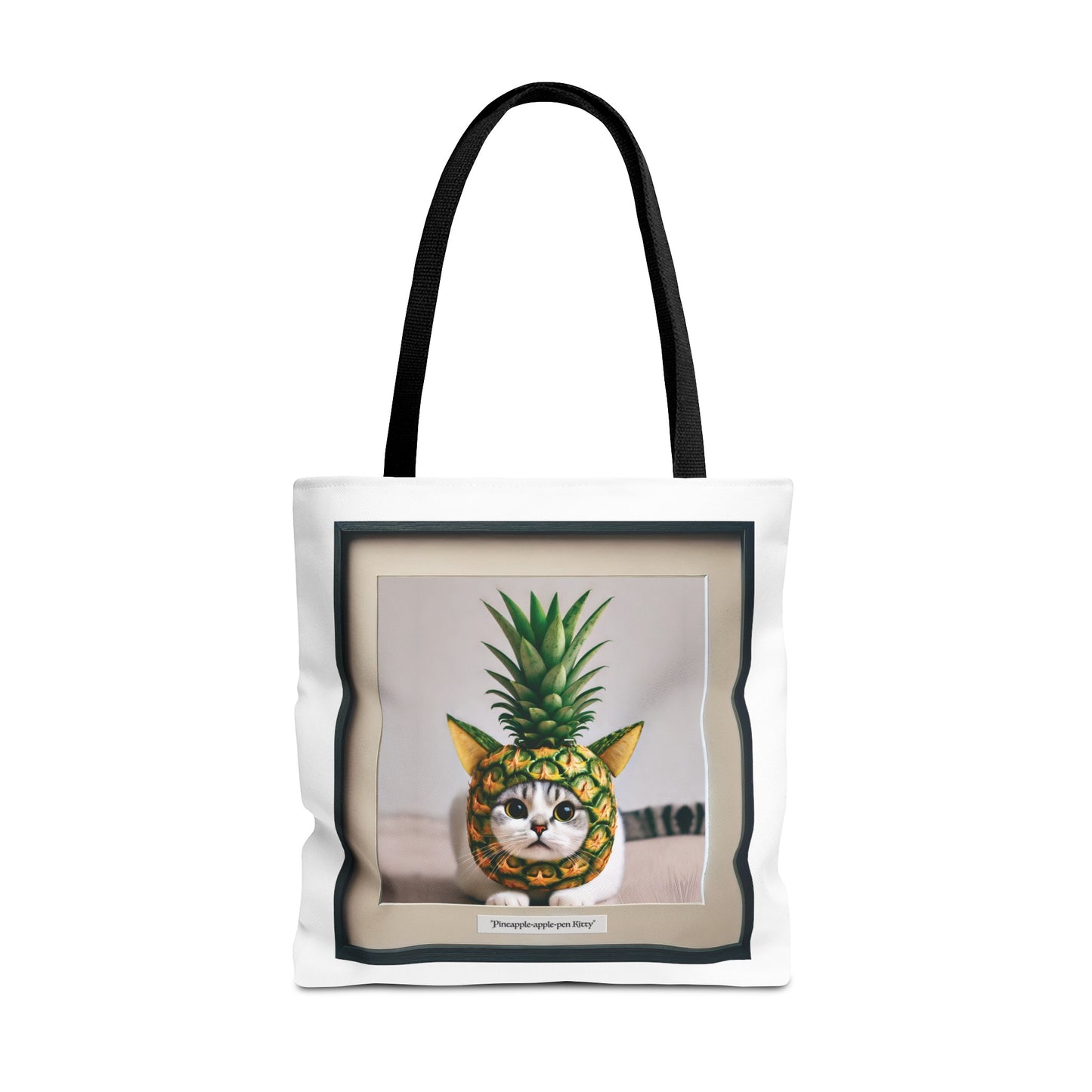 Pineapple apple-pen Kitty Weekender Tote Bag