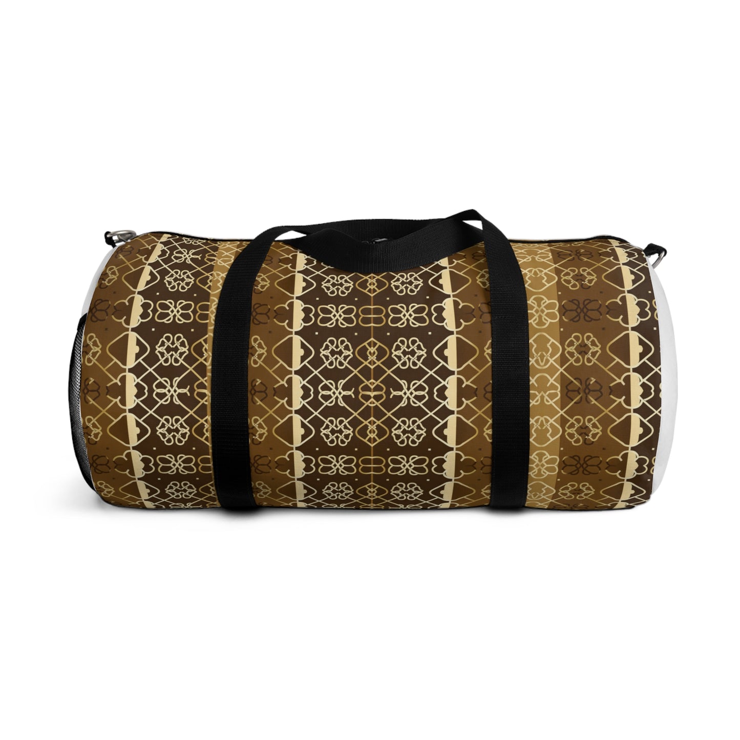 French Provincial Patterned Icons Duffel Workout Bag