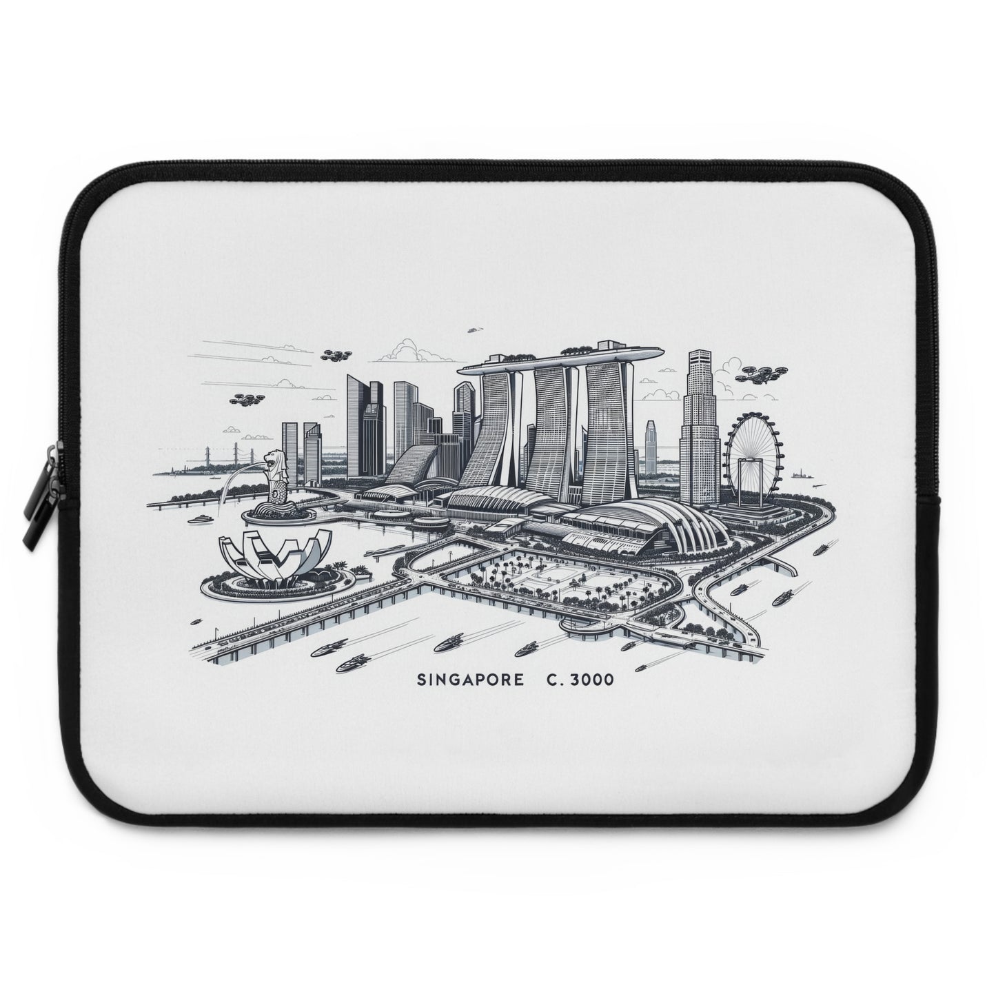 Singapore c3000 - Tablet and Laptop Sleeve