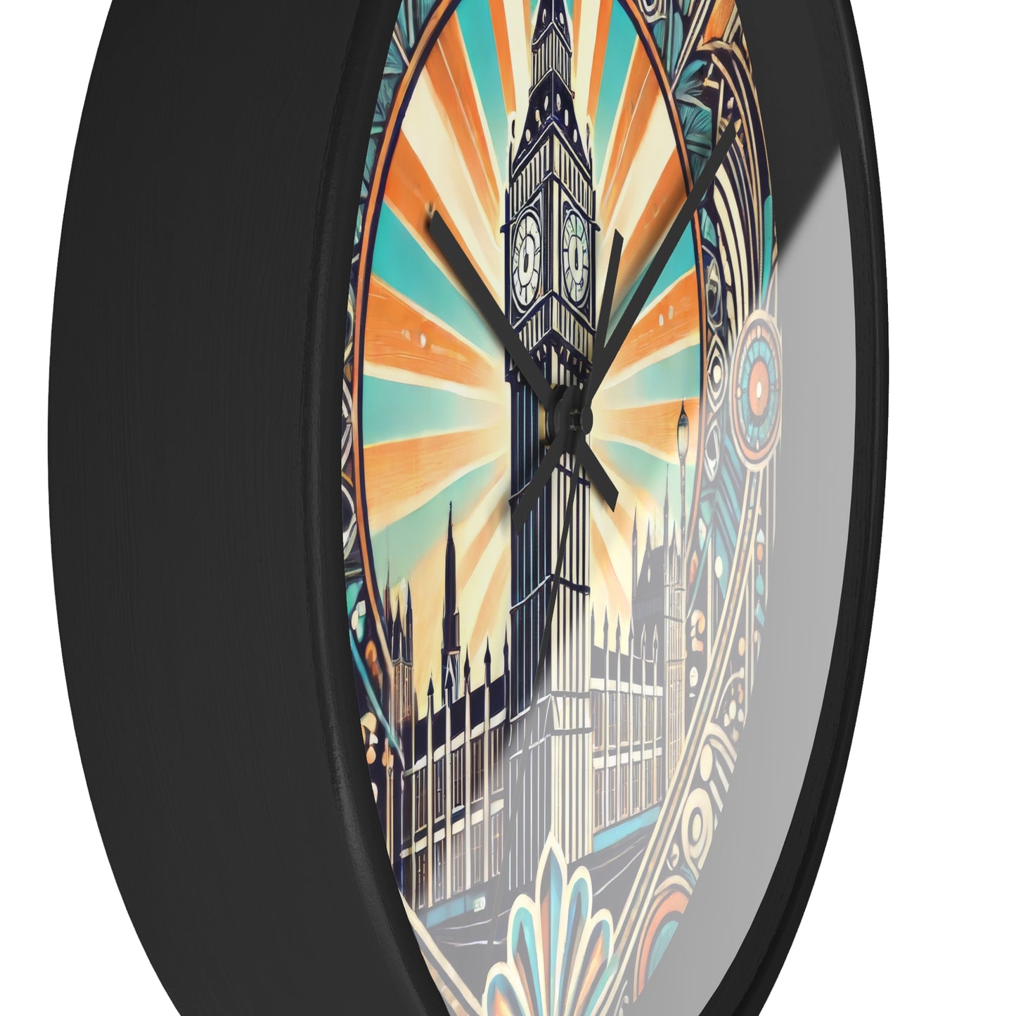 London Big Ben in Art Deco Wall Clock