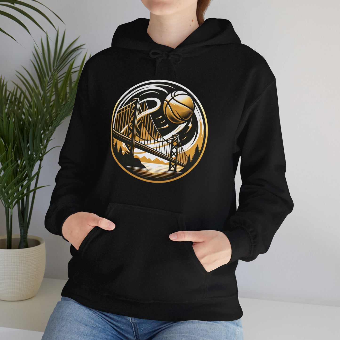 San Francisco Basketball Team 2 Unisex Heavy Blend™ Hooded Sweatshirt