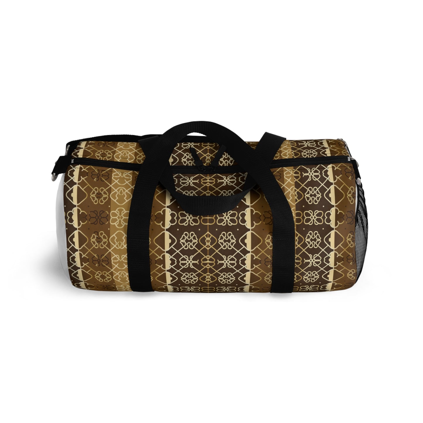 French Provincial Patterned Icons Duffel Workout Bag