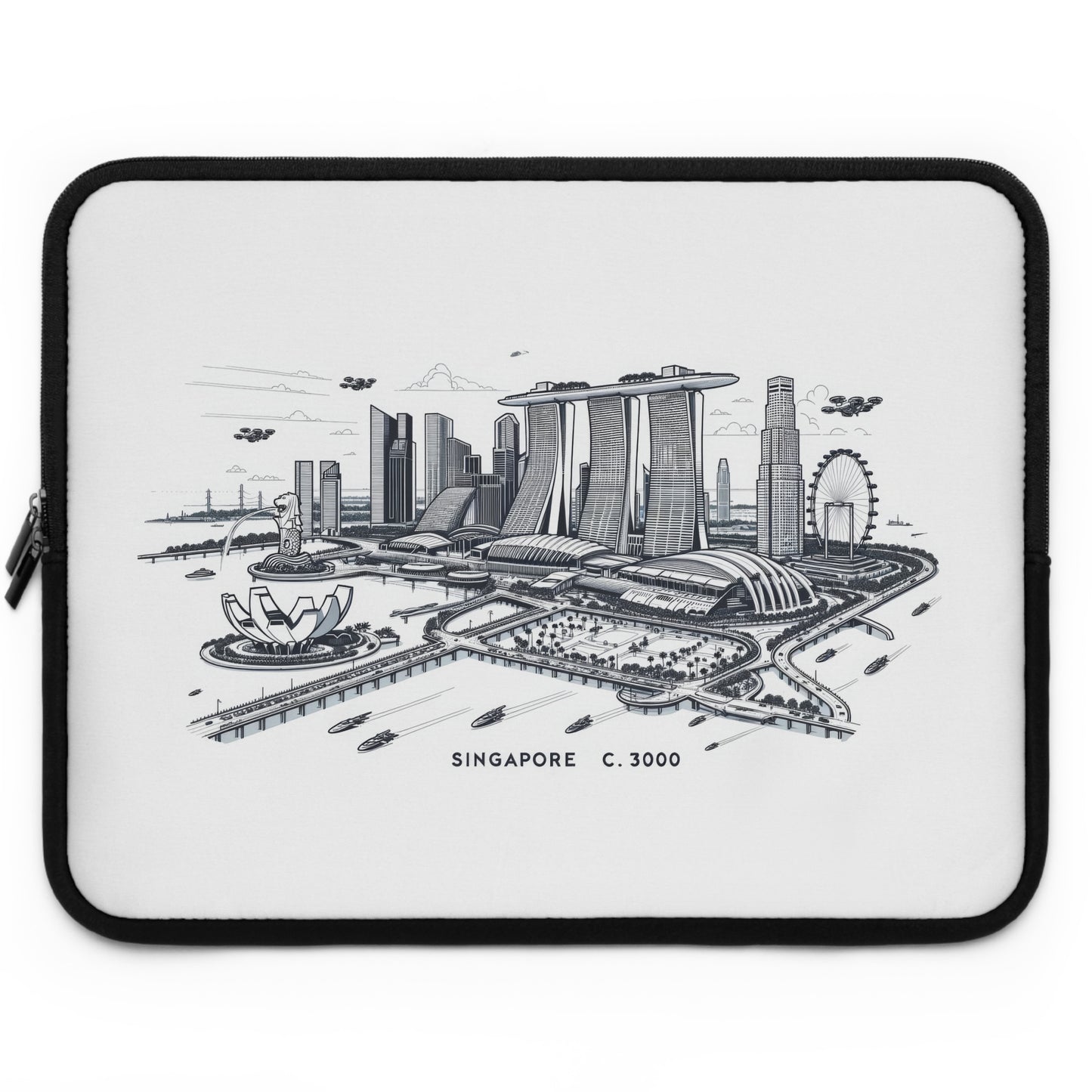 Singapore c3000 - Tablet and Laptop Sleeve