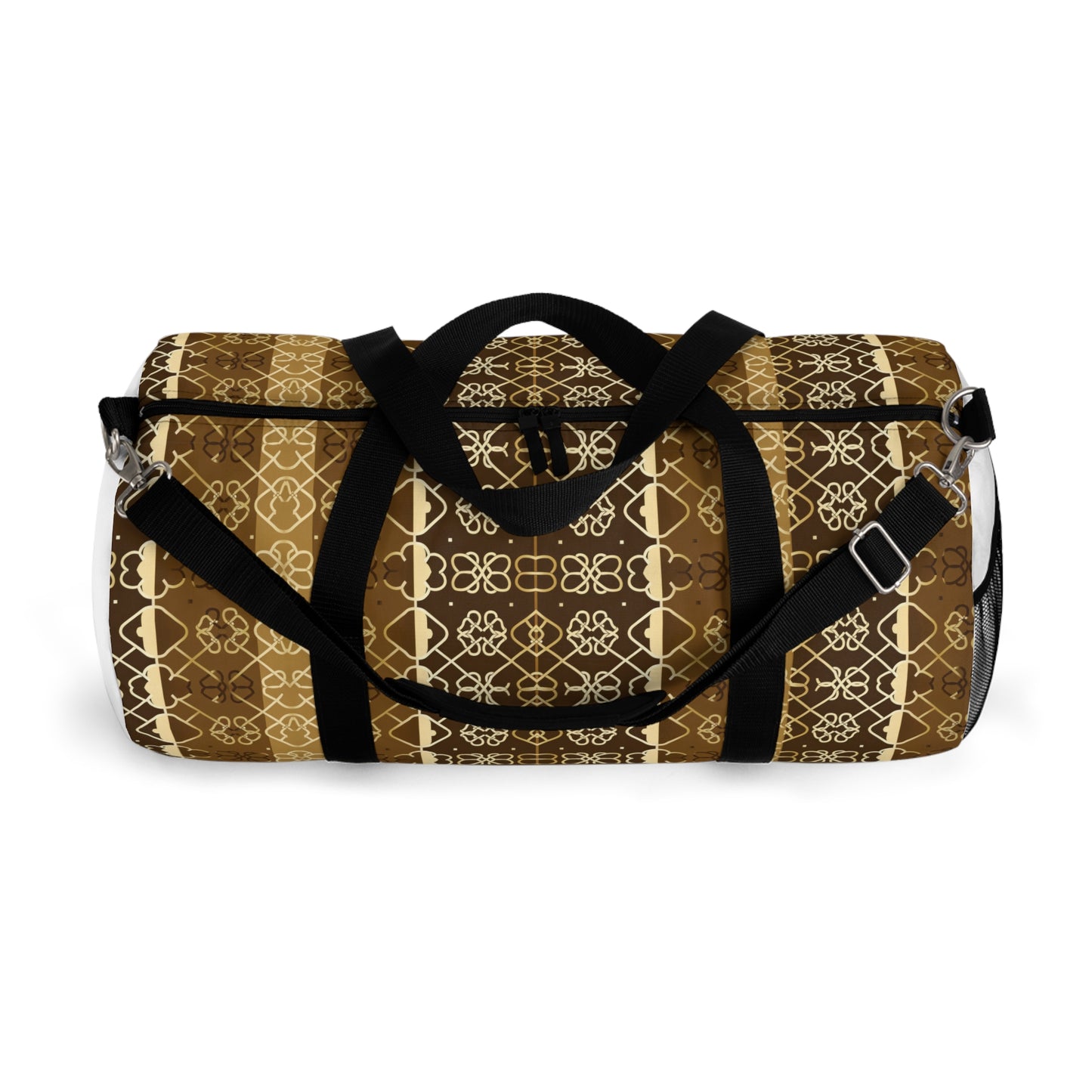 French Provincial Patterned Icons Duffel Workout Bag