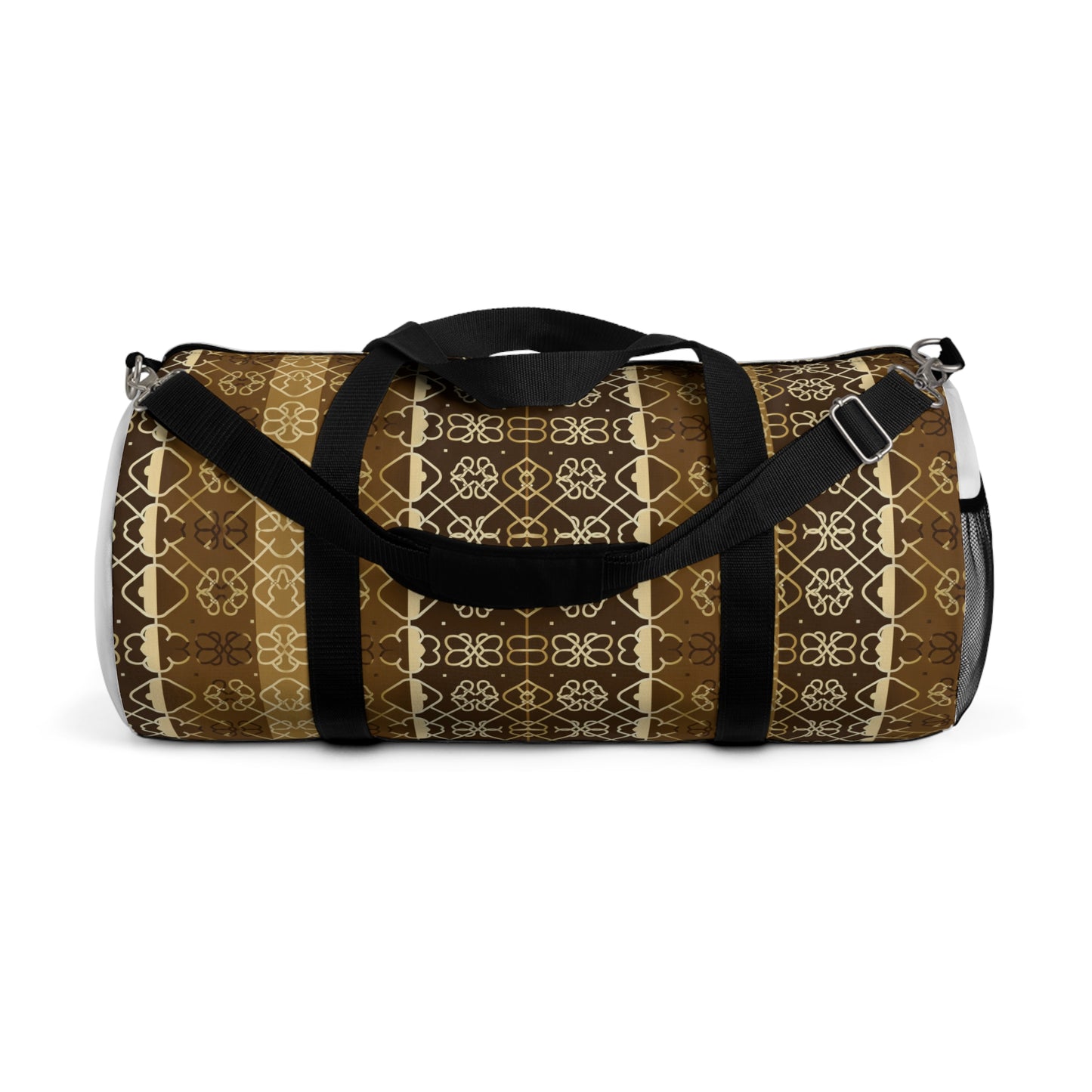 French Provincial Patterned Icons Duffel Workout Bag