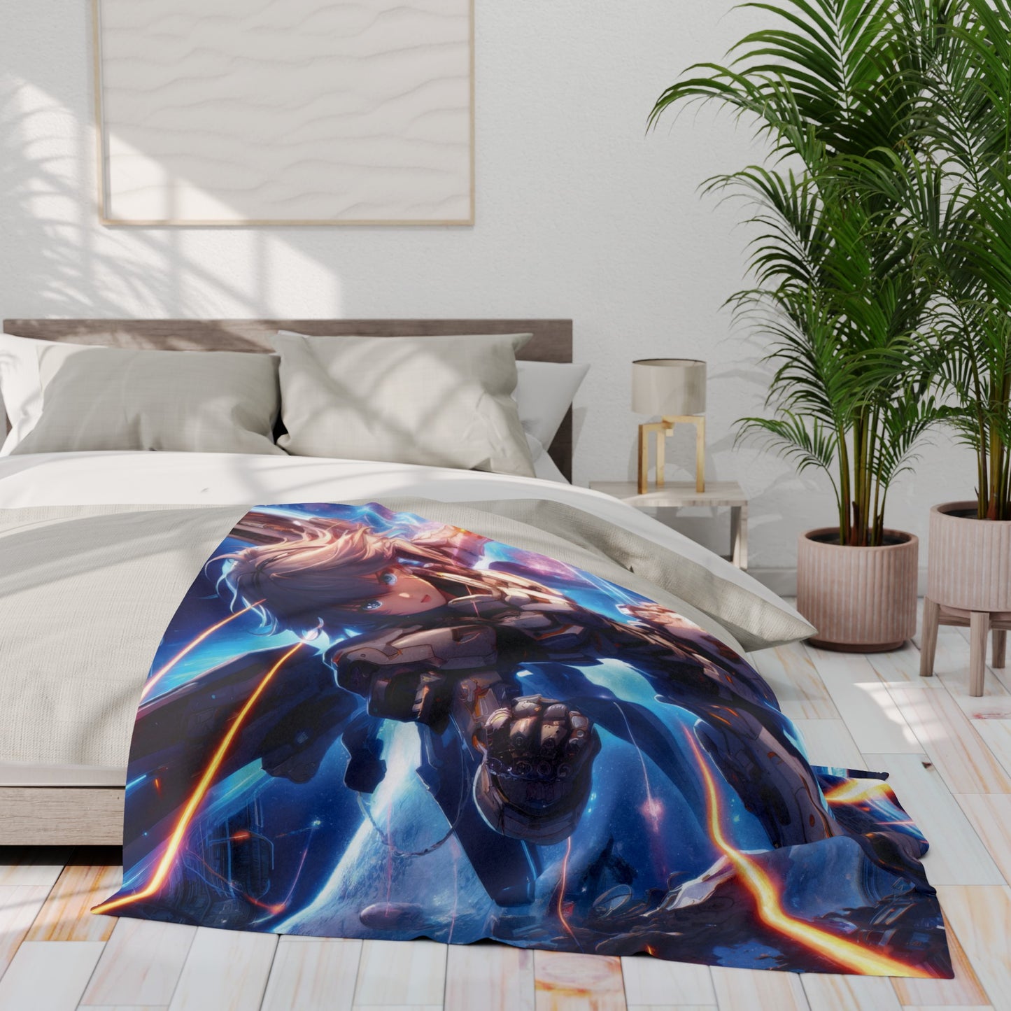 Anime - Cyborg Trooper 2  - Arctic Fleece Blanket 50"x60"