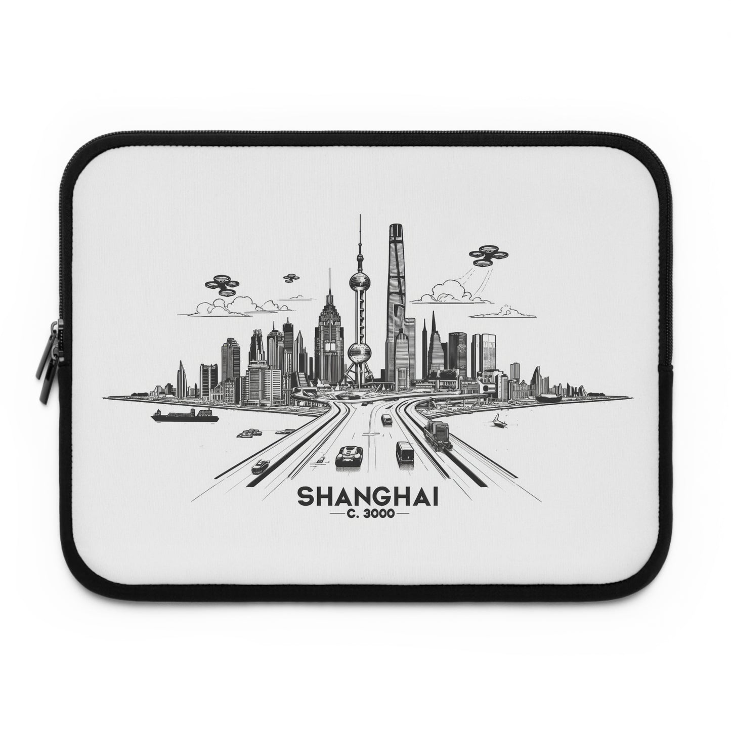 Shanghai c3000 - Tablet and Laptop Sleeve