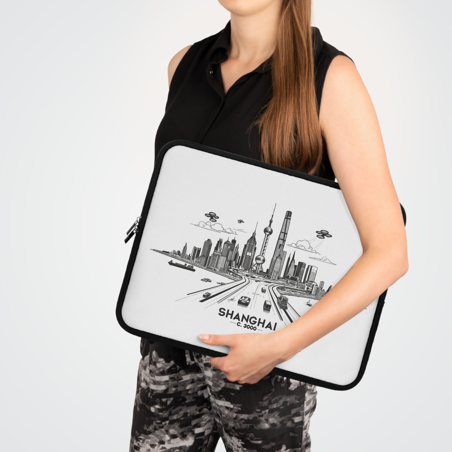 Shanghai c3000 - Tablet and Laptop Sleeve