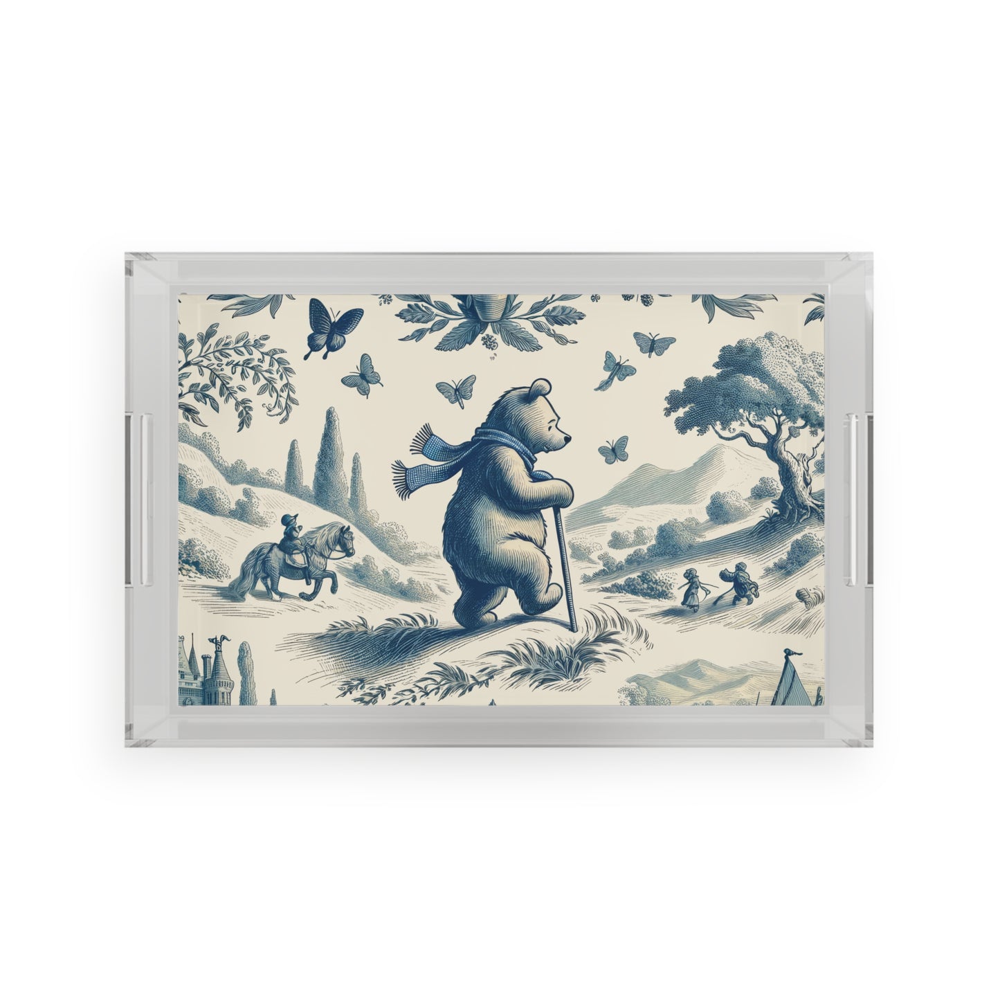 Winnie the Pooh “On a Journey” Acrylic Serving Tray