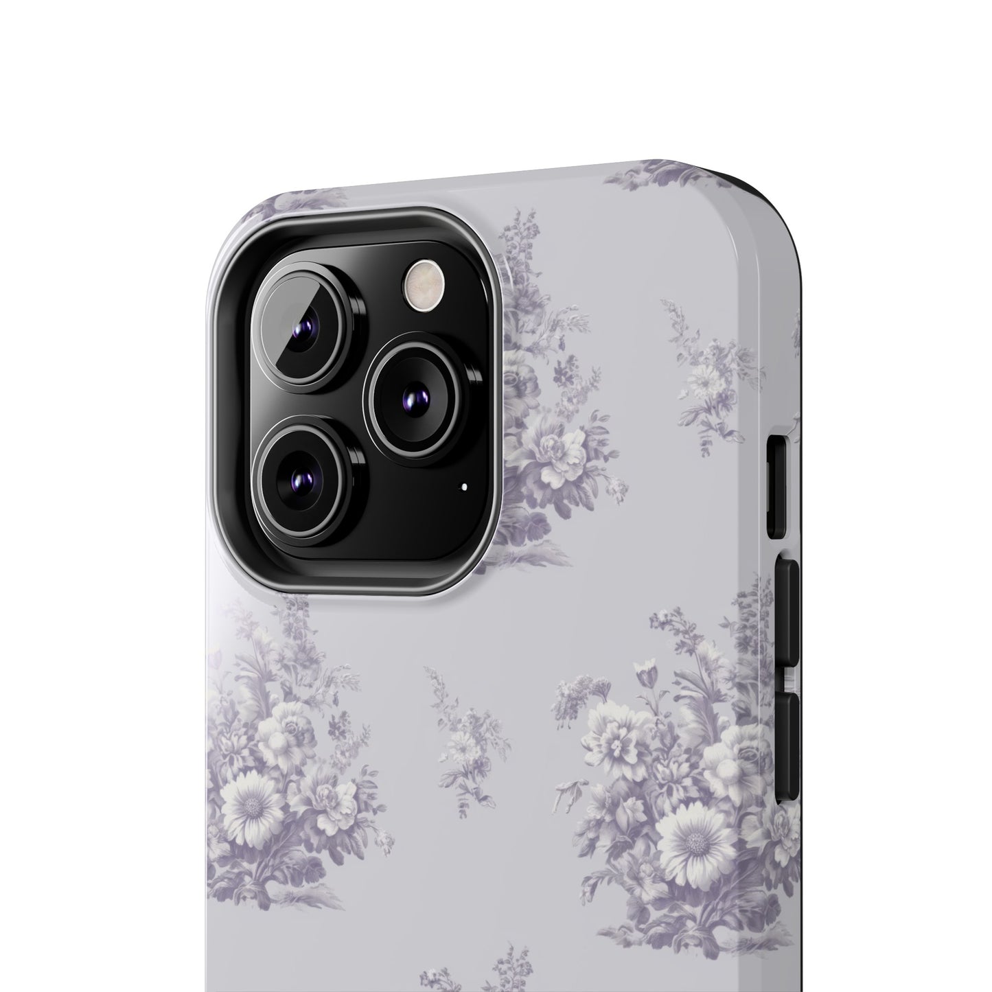 Bouquet Toile de Jouy in Lavender - Samsung and iPhone Tough Phone Case