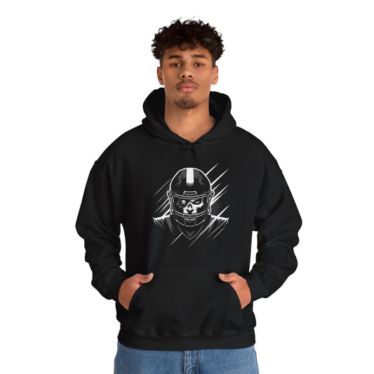 Zombie Pirate Football Player Unisex Heavy Blend™ Hooded Sweatshirt