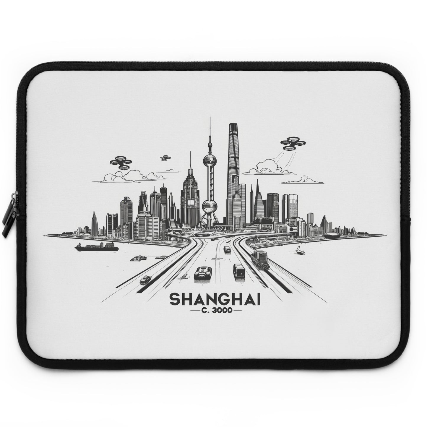 Shanghai c3000 - Tablet and Laptop Sleeve