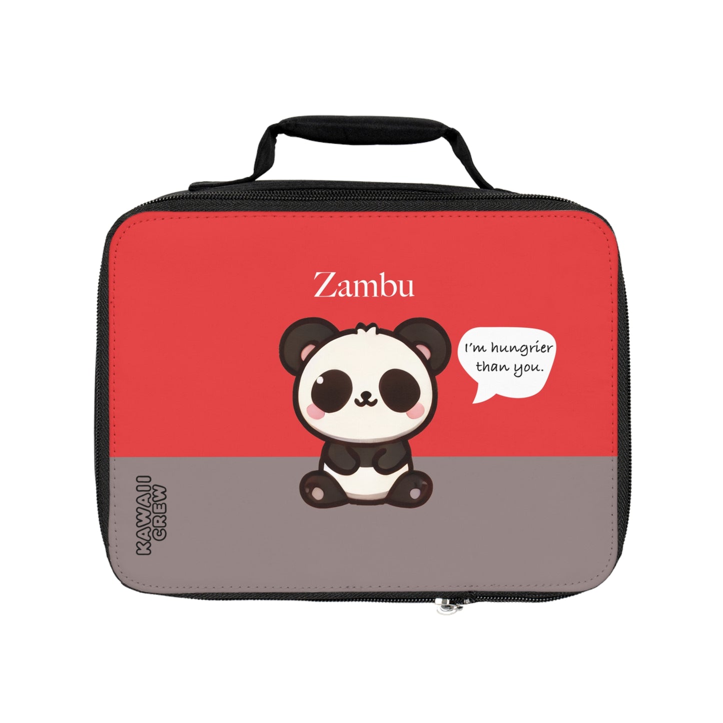 Zambu the Panda - Kawaii Designs - Lunch Bag