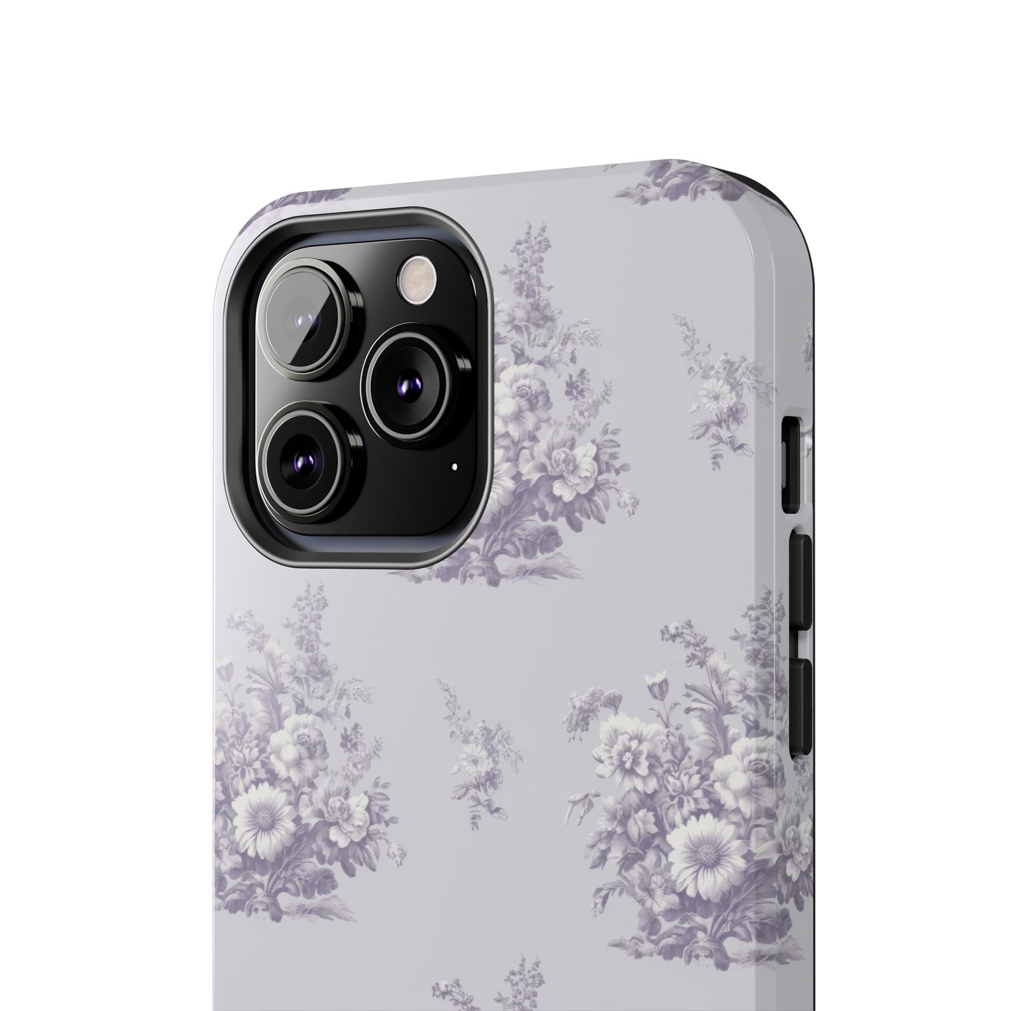 Bouquet Toile de Jouy in Lavender - Samsung and iPhone Tough Phone Case