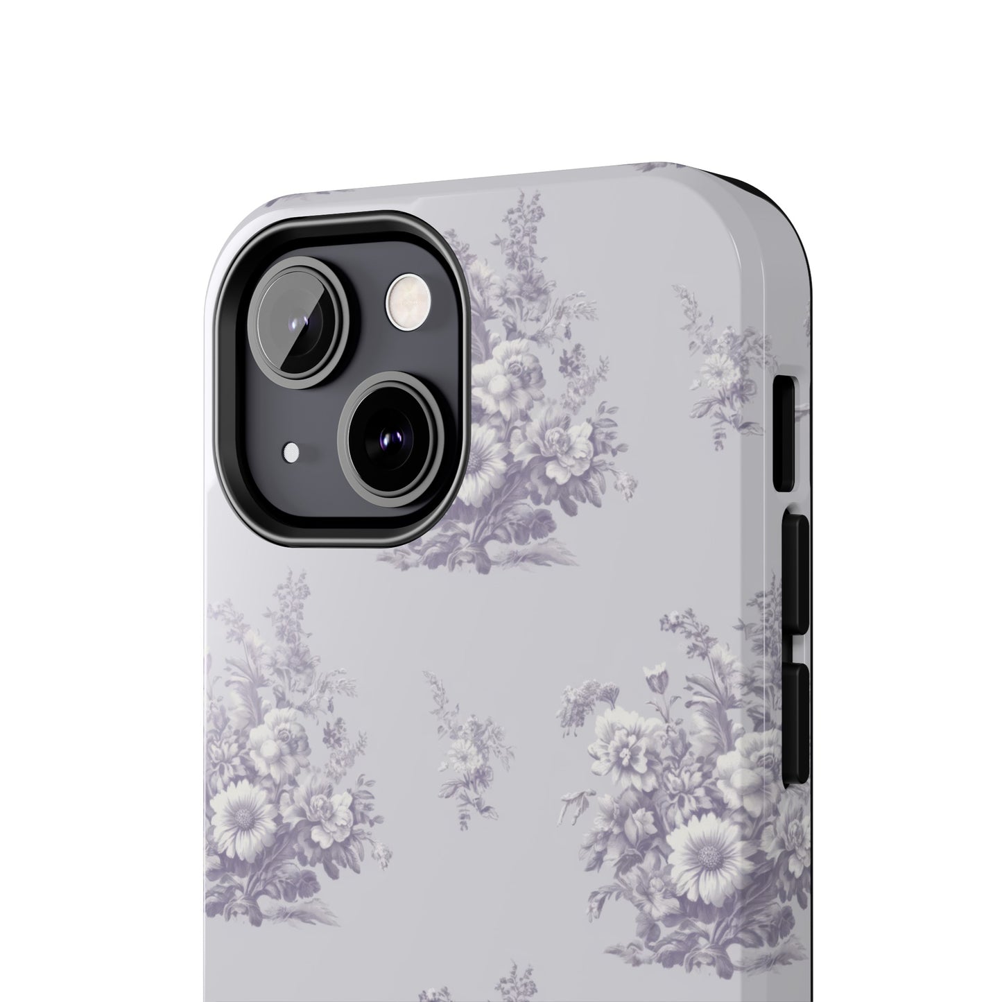 Bouquet Toile de Jouy in Lavender - Samsung and iPhone Tough Phone Case