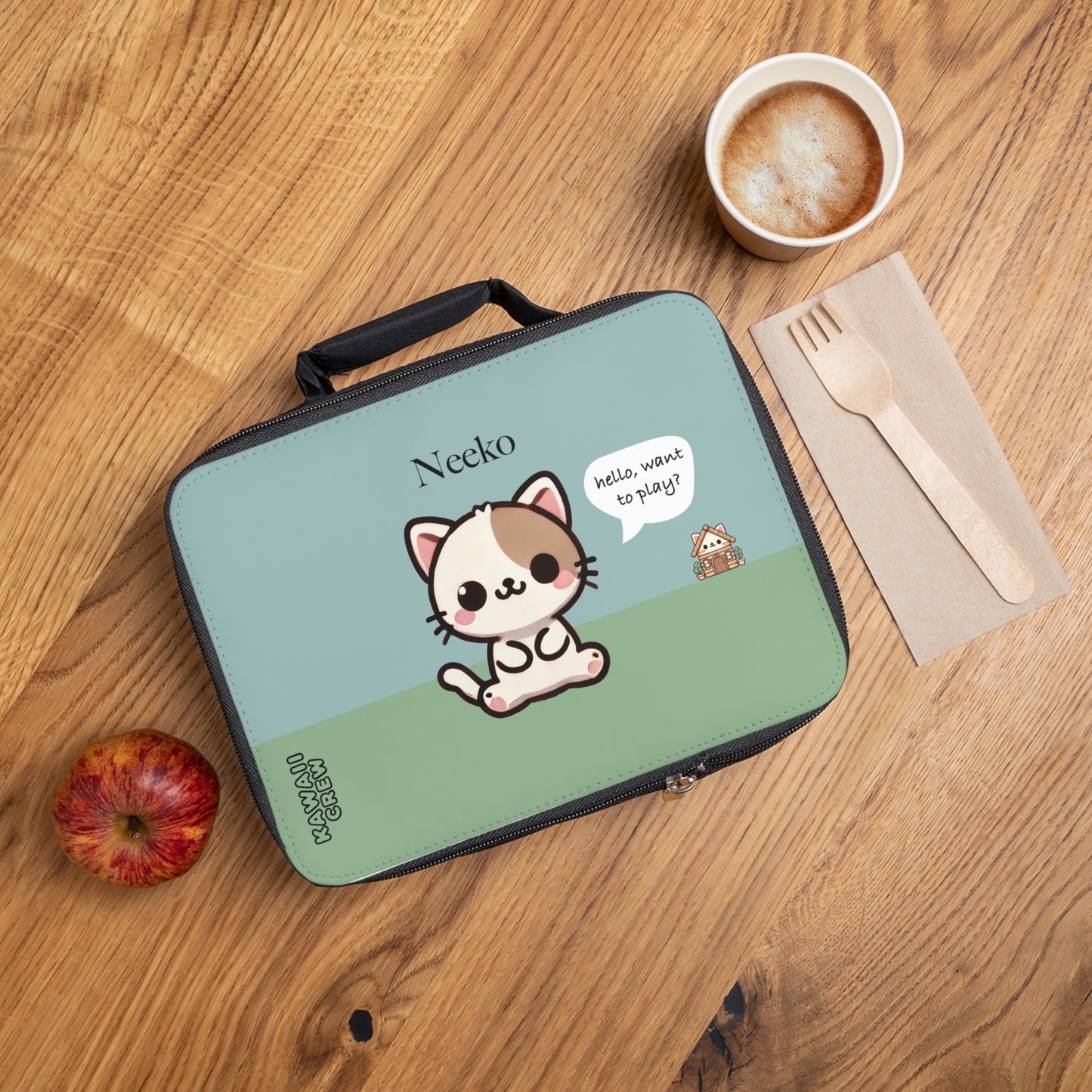 Neeko the Kitty Cat - Kawaii Designs - Lunch Bag