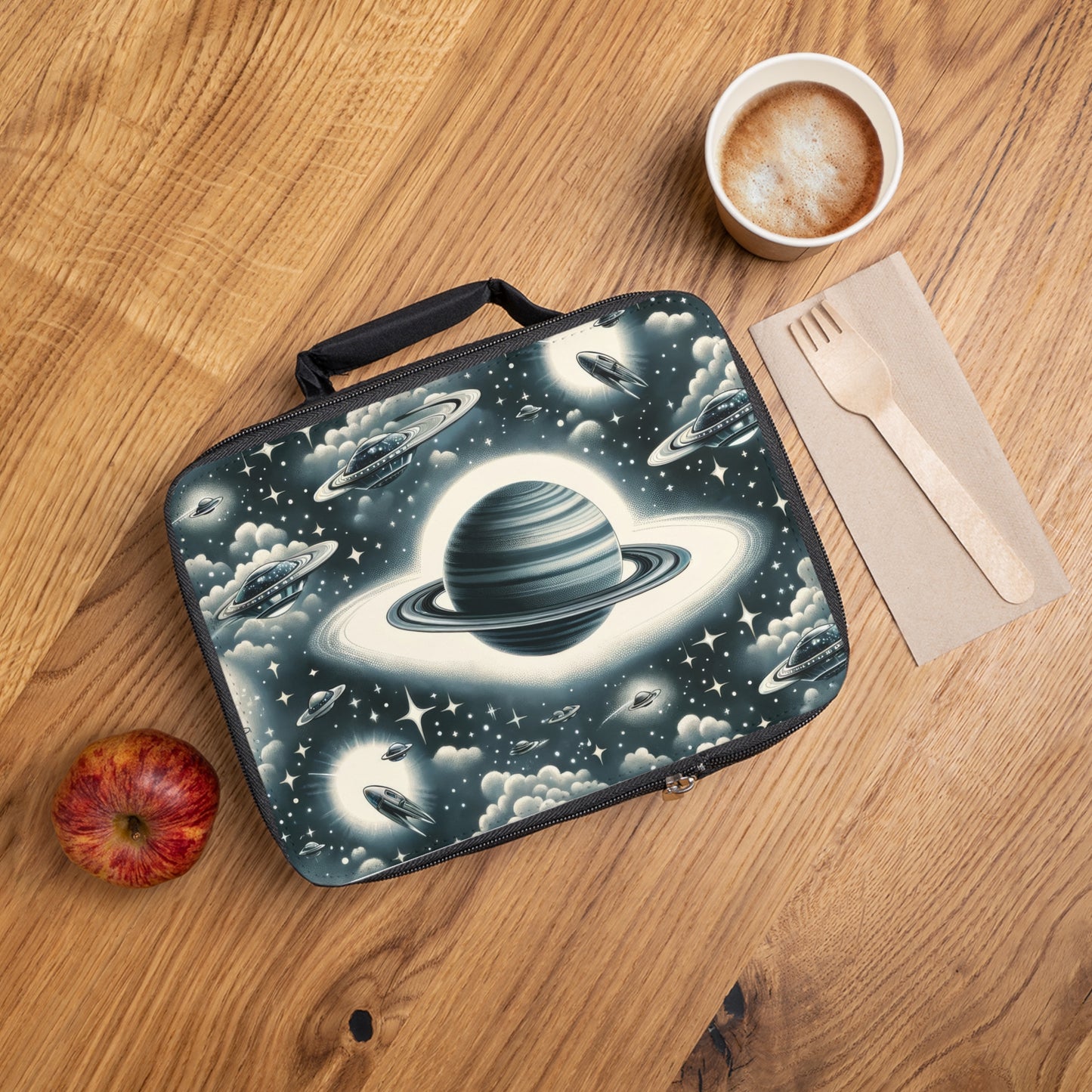 Galactic Collection - Saturn - Lunch Bag