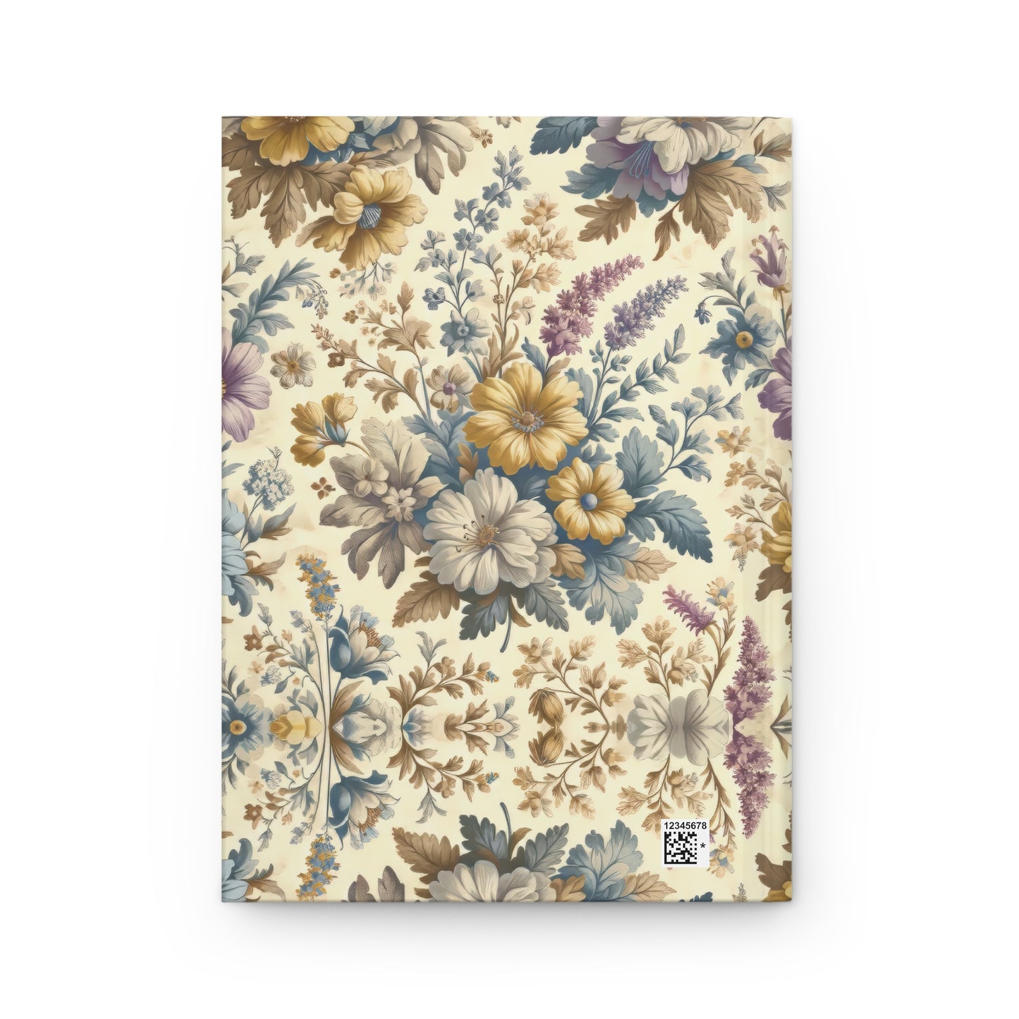 Bouquet Toile de Jouy in Multi-Color Hardcover Journal Matte