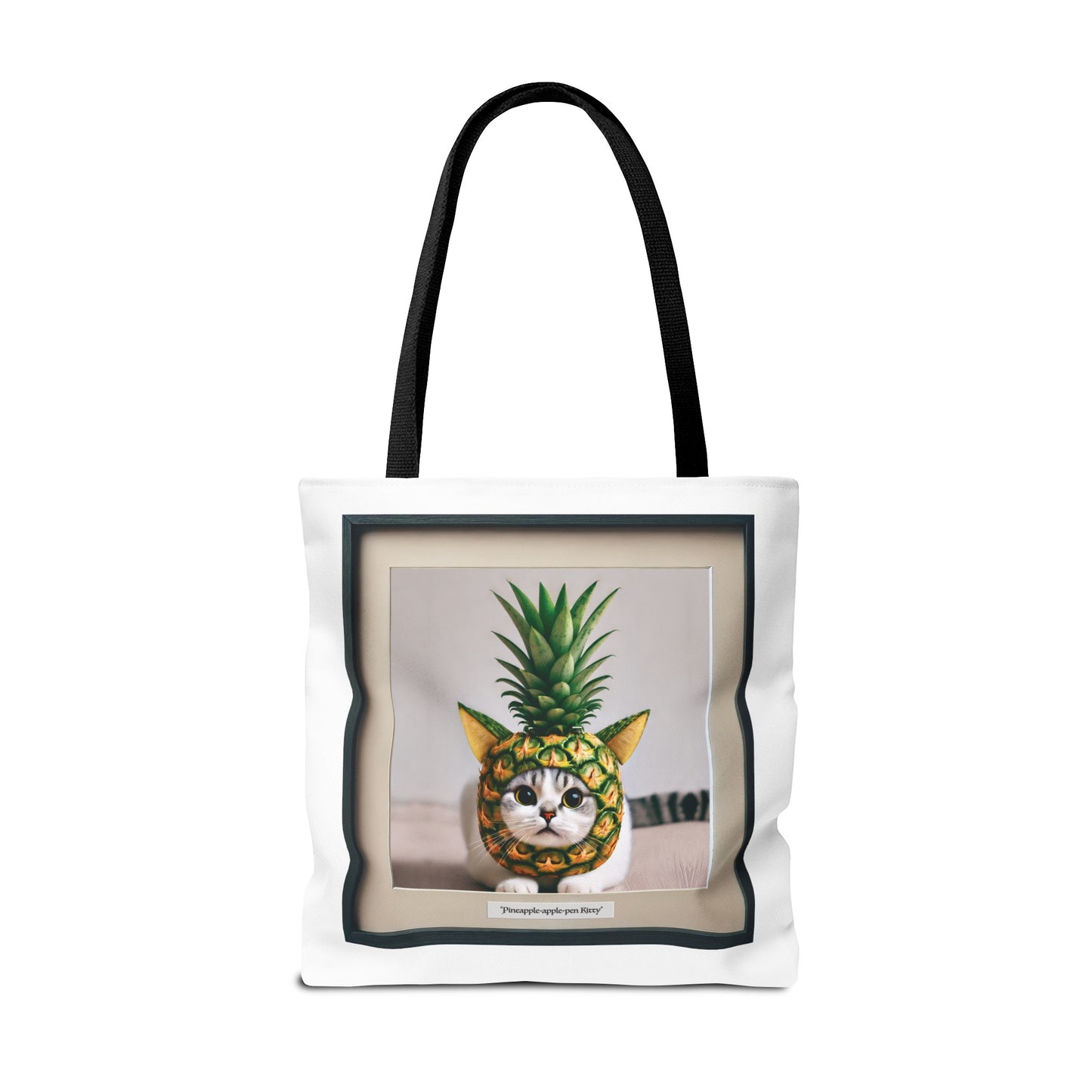 Pineapple apple-pen Kitty Weekender Tote Bag