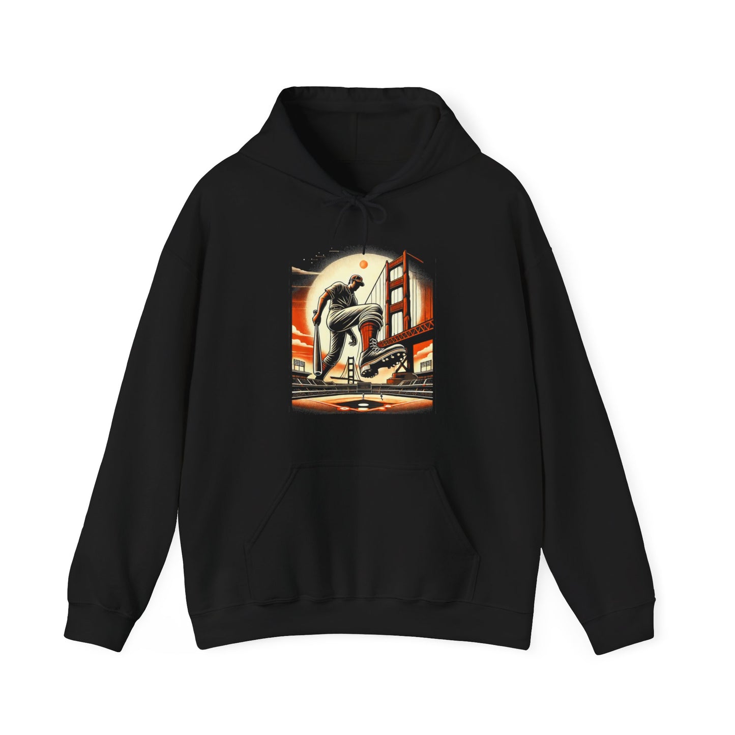 San Francisco Baseball Team 1 Unisex Heavy Blend™ Hooded Sweatshirt