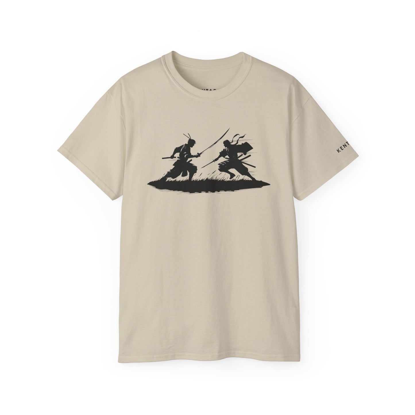 Ronin Dueling Silhouette Graphic Tee Shirt