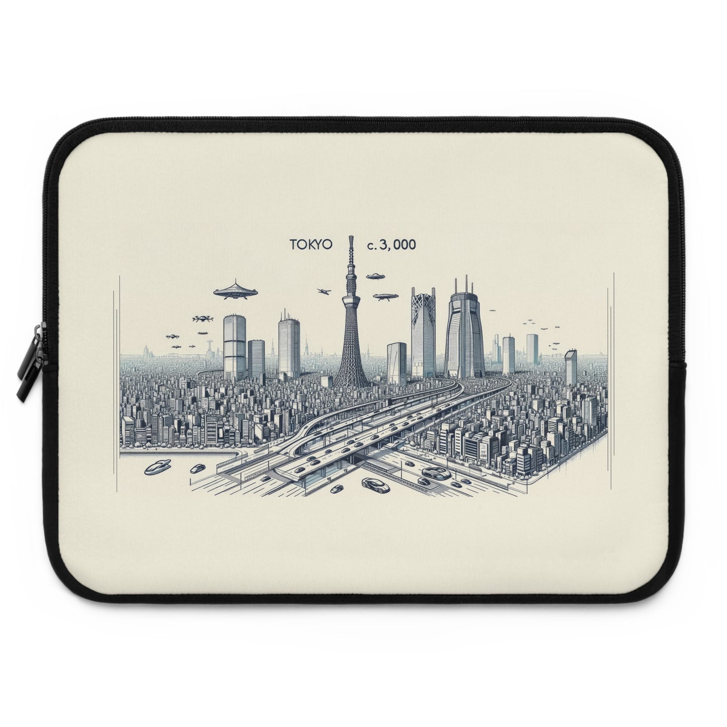 Tokyo c3000 - Tablet and Laptop Sleeve