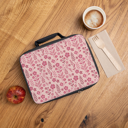 Floral Pink - Lunch Bag