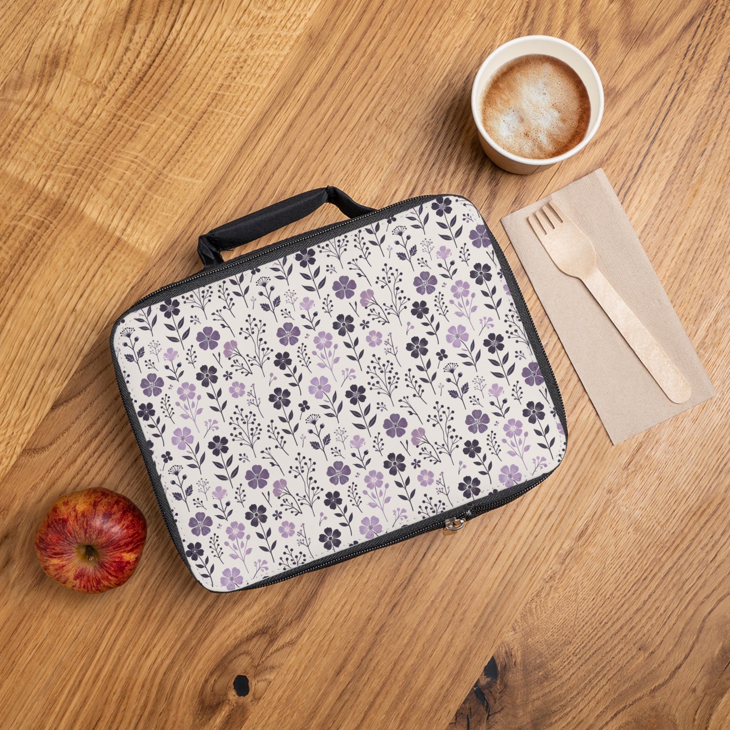 Floral Lavender - Lunch Bag