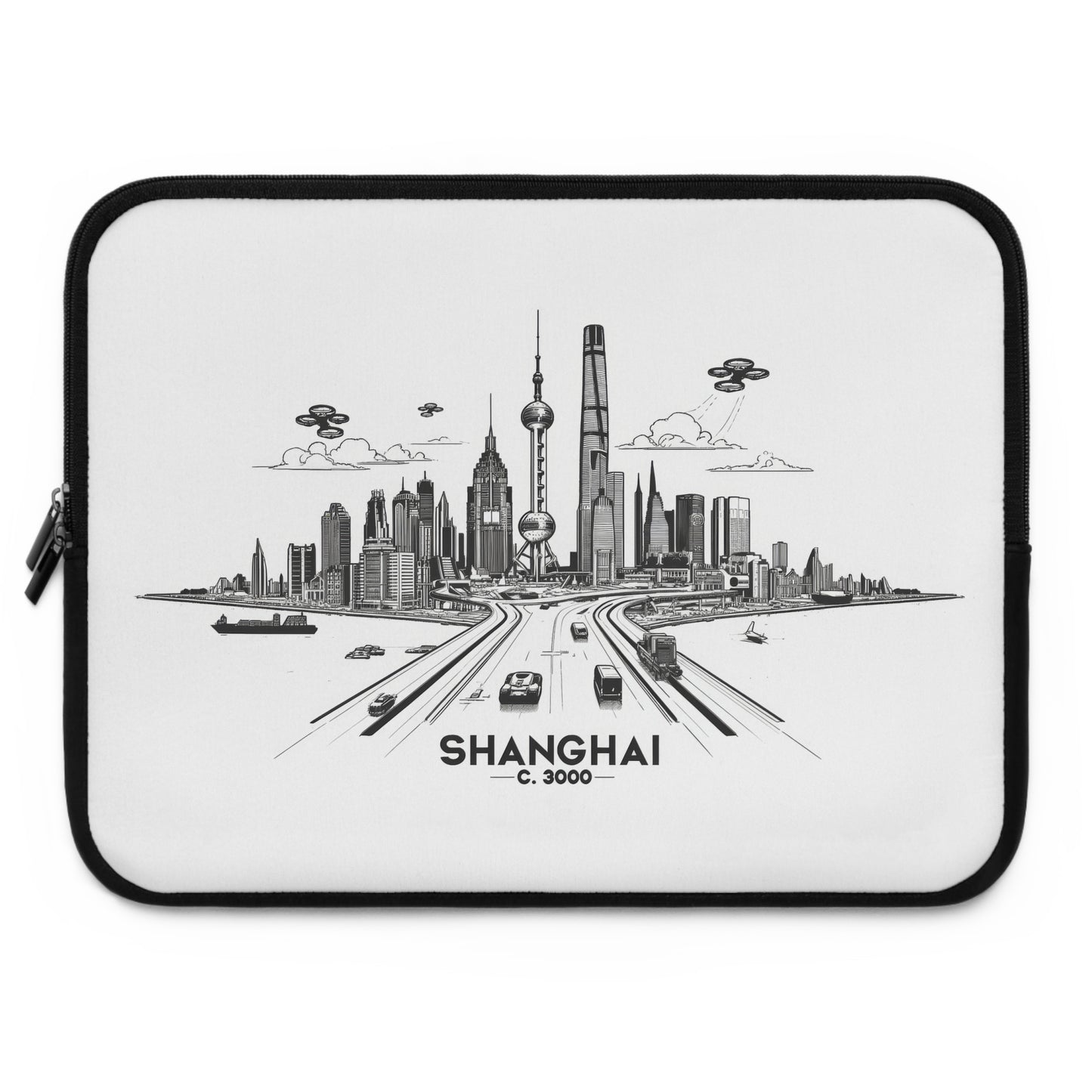 Shanghai c3000 - Tablet and Laptop Sleeve