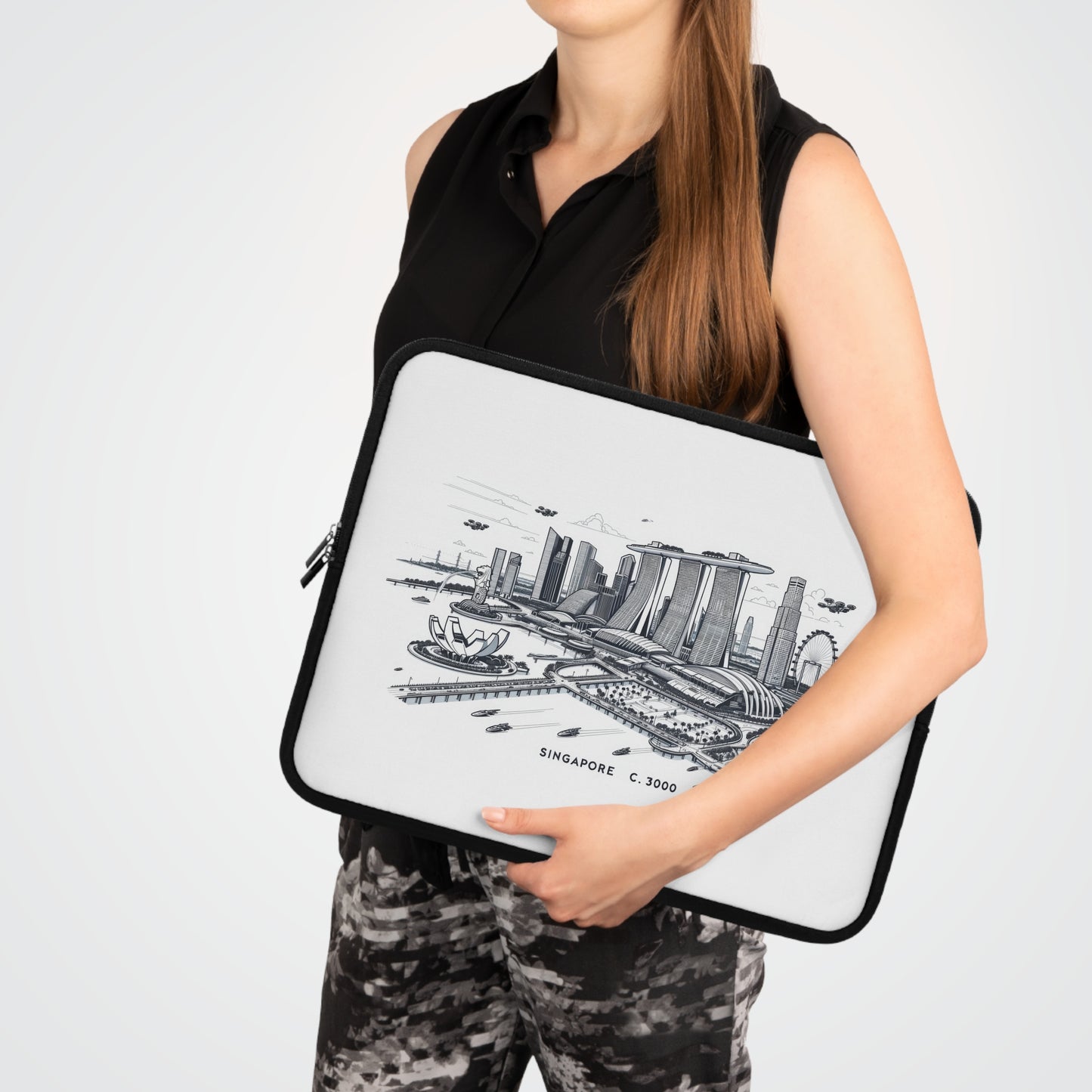 Singapore c3000 - Tablet and Laptop Sleeve