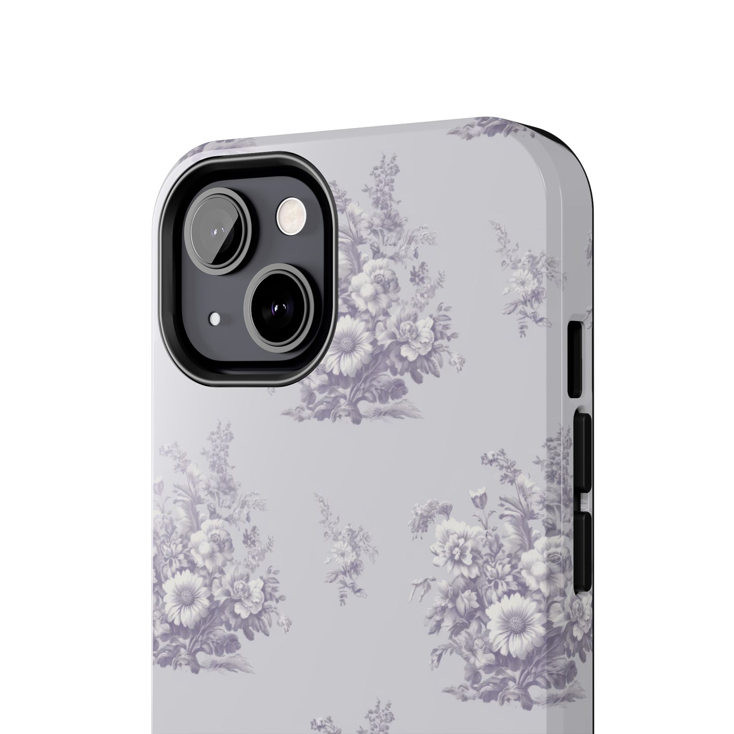 Bouquet Toile de Jouy in Lavender - Samsung and iPhone Tough Phone Case