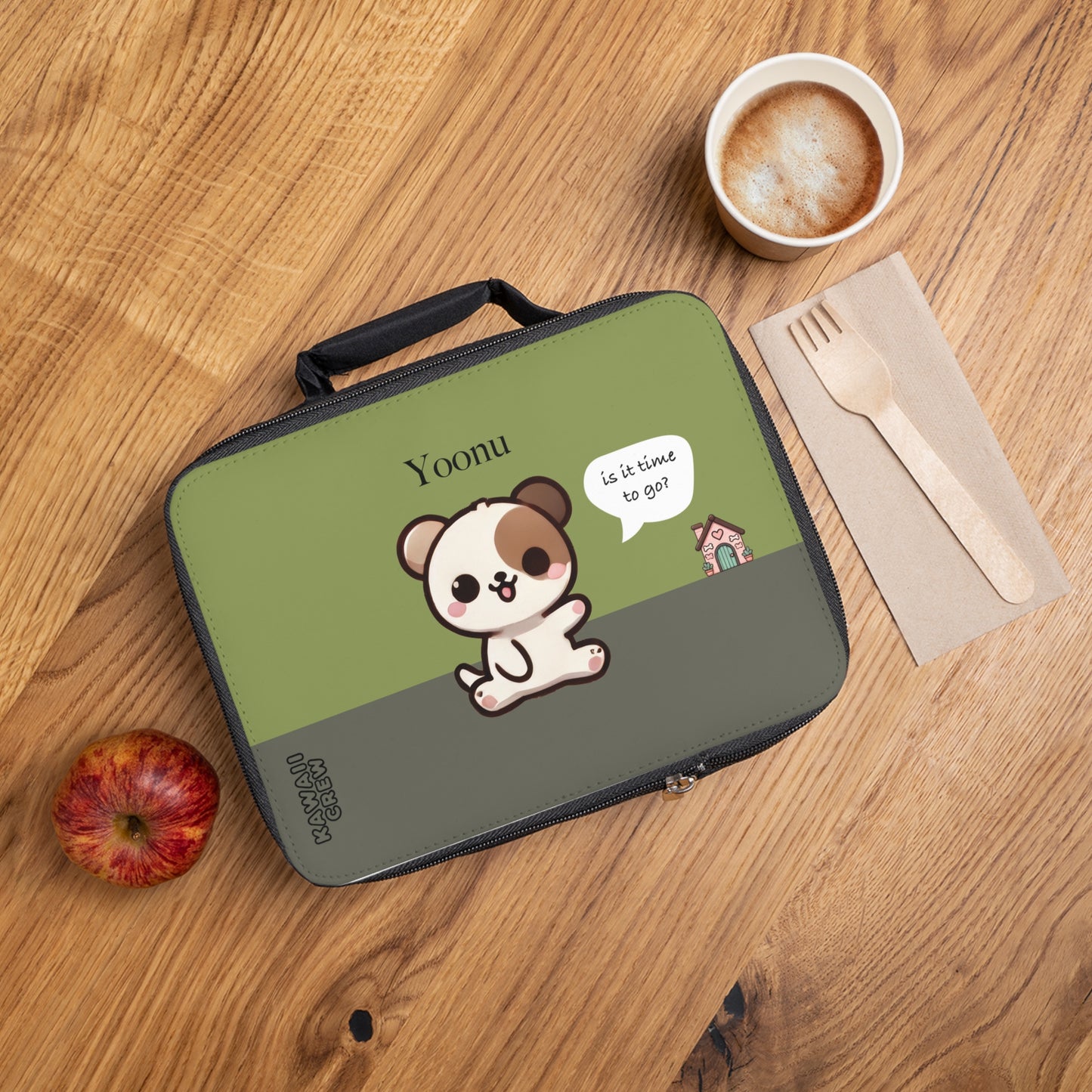 Yoonu the Puppy - Kawaii Designs - Lunch Bag